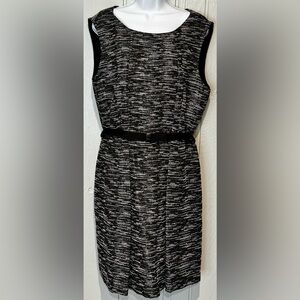 Tahari Black and White Strapless Dress - FINAL PRICE